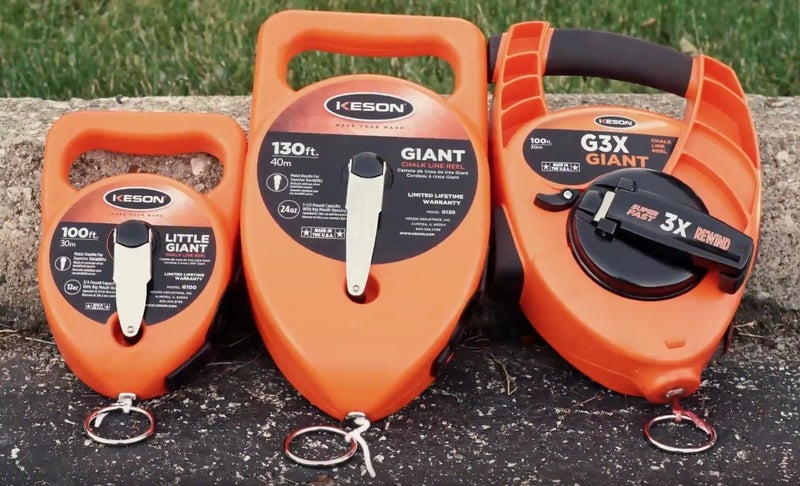 Keson G110D Double Little Gaint Chalk Line Reel, 110-Foot - Image 2